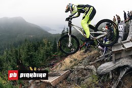 Video: Red Bull Hardline BC Track Walk & First Hits
