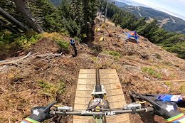 Jackson Goldstone’s Wild Red Bull Hardline BC Course Preview