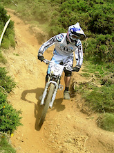 Easter Bunny Action at the Reaction Moelfre DH Race - Wales