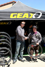 Casey Groves on Geax Tires