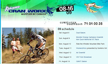 Crankworx Whistler 2009 rider invite list.