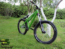 My Bike. DC Cocker 08 with RockShox Domain 318 U-Turn 08.