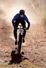 DH race at Rossland BC
