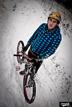 Maro's witner dirt session with his Dart Quinnie frame. dartmoor-bikes.com