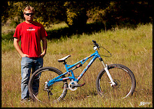 Greg with his new ride for 2010. The Porter.