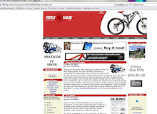 Pinkbike website in 2002 with pictures.