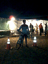 ready to start the night portion of my race at this time it was 2:00 am