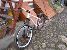 Bike update: Rock Shox Argyle 302 fork and the new front wheel (Dartmoor Fortress rim + Octane Orbital 20 hub)