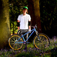 Alfie Stephens - dirt jump Dartmoor UK team member and his Cody. http://www.slam69.co.uk/. http://dartmoor-bikes.com.