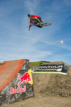 Kyle Jameson at the 2011 Sea Otter Jump Jam and Best Whip contest
