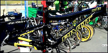 Pivot Cycles Phoenix and M4X Racebikes