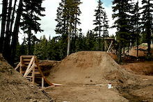 After The Structure you face a sweet two-pack of dirt jumps.