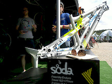 Final prototypes of our 2012 NS Bikes Soda frames have finally arrived. Those of you who came to XV Lech Bike Festival in Szklarska Poreba, Poland have a chance to see these beauties live.