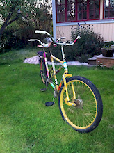 the Headlights:DEER bike. 

my brothers actually. Sorry for poor quality, it was getting dark. 

buy our Headlights: DEER Tee's at: http://629152.spreadshirt.se/