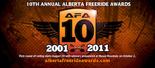 10th Annual Alberta Freeride Awards