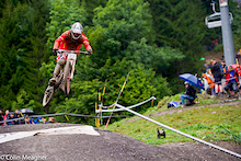 Mazzi strong man Bernat Guardia cracked the top 20 aboard his new Mazzi DH sled--one of his best rides all season long.