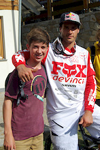 After the DH World Cup in Val di Sole 2011