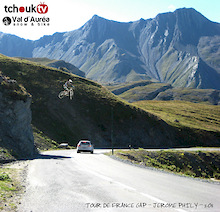 Tour de France Gap in Valloire-Galibier............ Of course it's a fake but watch my next video and you'll see a DH bike jumping this legendary gap ! http://www.tchouktv.com/
