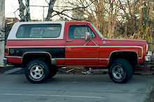 New Truck-
K5 Blazer.
5.7L V8, bitches. Fuel economy like it's 1979!