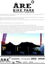 Team Åre bikepark/W-racing signs with Intense cycles