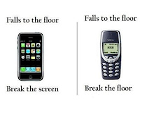 old nokia vs i phone
