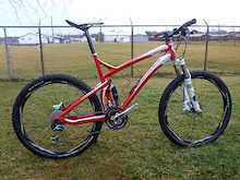2010 Lapierre X-Control 500 red size large (20in)