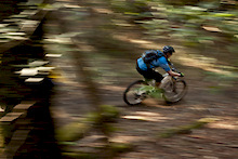 Mike riding in Santa Cruz