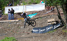 Remi Gauvin at the 2011 World Champs in Champery. Remi will once again be flying the PerformX Young Guns colours.