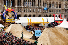 Luis Reboul 360 flatspin at the 2012 Vienna Air King FMB event.