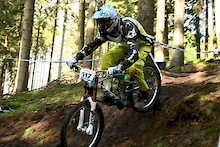 me riding  the ixs dh track