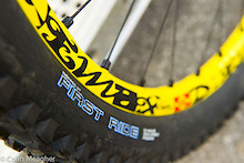 Schwalbe first ride Muddy Mary tires for Ragot. "I like the grip they have, and the rubber compound is awesome"-Emmeline Ragot.