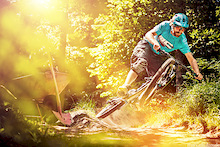 After preparing the trail, Maxi aka 'Chuck Norris' shoots low and flies out of that corner // www.manuelsulzer.de