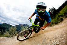 Sam Pilgrim during Crankworx 2013 in Les 2 Alpes, France. Sam suffered no injuries after his crash in Slopestyle event and was released from hospital. He will be competing in all USA/Canada FMB events.

Photo by Szymon Nieborak (http://delayedpleasure.com)

For more visit http://nsbikes.com