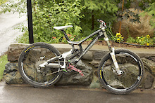 Medium Santa Cruz V-10 $4000 plus HST. Total cost is $4480 CAD. Here's is your next bike if you love Carbon V-10's's. The Camp of Champions built Santa Cruz Carbon V-10. Tuned after every one of it's 20 rides by COC's Ride Along Mechanics.
Here's the build: Race Face Cranks, Straitline Pedals, Guide and Stem, Spank Spike Wheelset, Maxxis Tires, Formula Brakes, Boxxer R2C2, Chromag COC seat. Frame has no dings or dents just shoe scuff type of thing. Frame was wrapped with Rock Demon tape so if you peel it off the paint is still awesome.