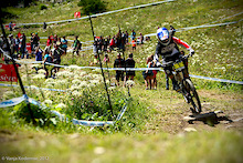 Rachel Atherton won by 1.487.  We will have to wait until the last round in Norway for the overall winner.
