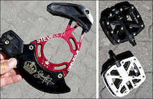 e*thirteen Spin Control Pedal and Steve Peat Signature Chainguide