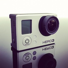 GoPro Hero3 camera - photo from GoPro Facebook.