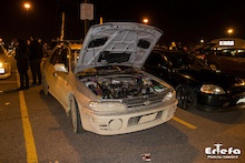 my scoobie sti wagon.. not the cleanest car in the show :/