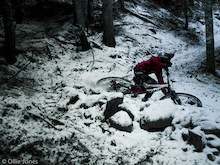 Riding happens all year even in Whistler winter