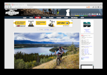 Old Pinkbike photo pages before the update