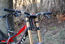 2013 Specialized S-Works Demo 8 Team Chainsmoke DH Bike. Almost complete, some parts can't be photographed...gotta come to the races to see them!