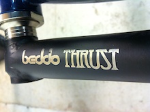 New beddo thrust cranks