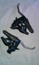 XTR M900 STi 
Shifter pods NOS
Brake levers used