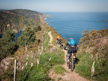 The 2013 guiding season on the Basque Coast has just begun, great to be back riding these favorite trails!