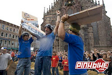 Cameron McCaul wins the Red Bull District Ride 2006 in Nuremberg-