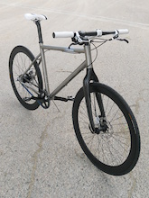 titanium fitness bike