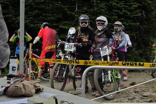 Getting ready to race!!! @ Silverstar BC Cup 2013