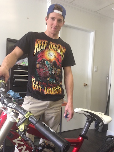 James Doerfling Joystick Equipped Rampage Bike