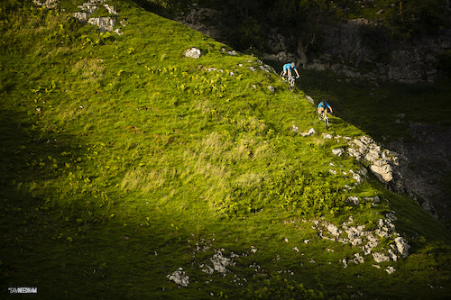 Despite the Yorkshire Dales being on my doorstep, I rarely spin my wheels over it's limestone scattered hillocks. Here, Jon and Sam, on a voyage of discovery. 

As seen on the cover of Singletrack 76.