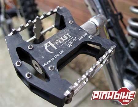 assault bike pedals